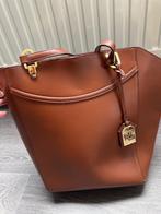 Mooie grote handtas Ralph Lauren - Cognac, Handtassen en Accessoires, Tassen | Damestassen, Ophalen, Zo goed als nieuw, Bruin