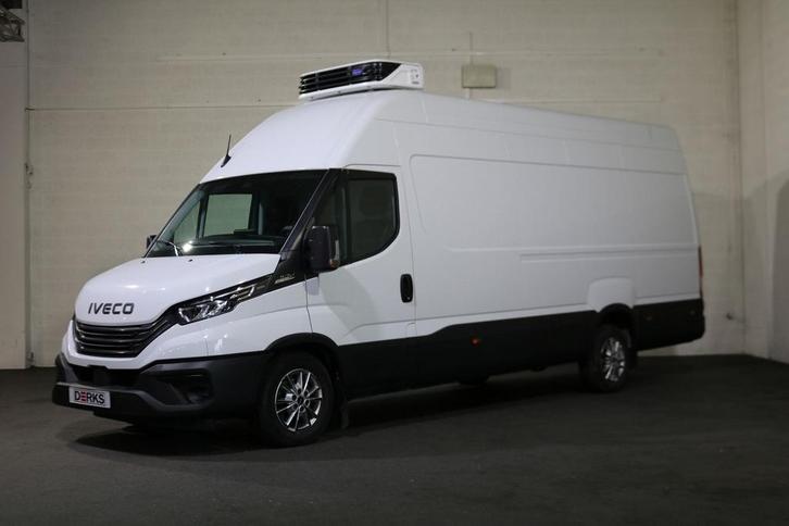 Iveco Daily 35S18 L4 H3 Hi-Matic Automaat Koelwagen Vrieswag, Autos, Camionnettes & Utilitaires, ABS, Air conditionné, Verrouillage central