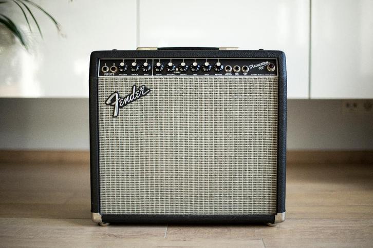 Fender Princeton 65 - opknapper, incl. footswitch, Muziek en Instrumenten, Effecten, Gebruikt, Ophalen