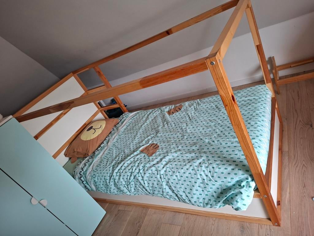 Omkeerbaar bed ikea, Ophalen, Matras