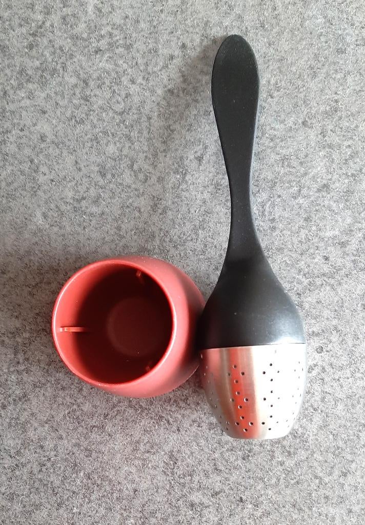 Te koop: Nieuw! Leuk eivormig theelepeltje van "Gefu"., Maison & Meubles, Cuisine | Casseroles & Poêles, Enlèvement, Neuf, Autres types