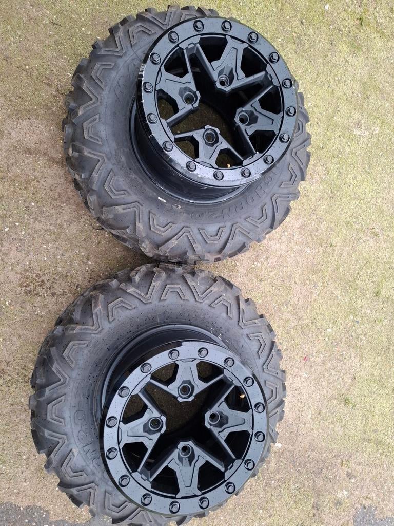 Can am velgen set ( beadlock), Ophalen, Gebruikt