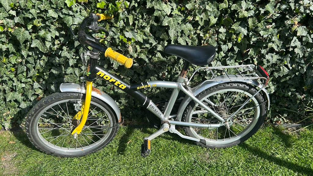 Norta kinderfiets, Ophalen, Gebruikt, Terugtraprem, Minder dan 16 inch