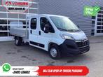Opel Movano 2.2 140 pk DC Dubbel Cabine Open Laadbak/ 7 Pers, Auto's, Bestelwagens en Lichte vracht, Wit, Bedrijf, Electronic Stability Program (ESP)