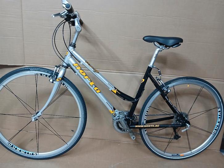 DAMES RACEFIETS NORTA, Vélos & Vélomoteurs, Vélos | Femmes | Vélos de sport & de randonnée, Comme neuf, Autres marques, Plus de 20 vitesses