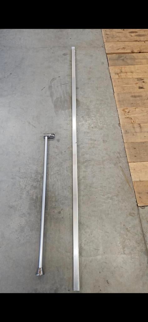 Glazen douchewand en acrylwanden zie maten op foto's, Ophalen