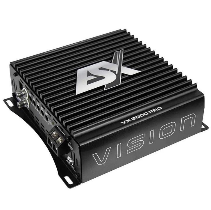Amplificateur monobloc ESX Vision VX2000 PRO 2 200 W RMS, Autos : Divers, Haut-parleurs voiture, Neuf, Enlèvement ou Envoi