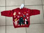 Nieuwe rode kersttrui Maat 68, Enfants & Bébés, Vêtements de bébé | Taille 68, Enlèvement ou Envoi, Neuf, Garçon ou Fille, Pull ou Veste