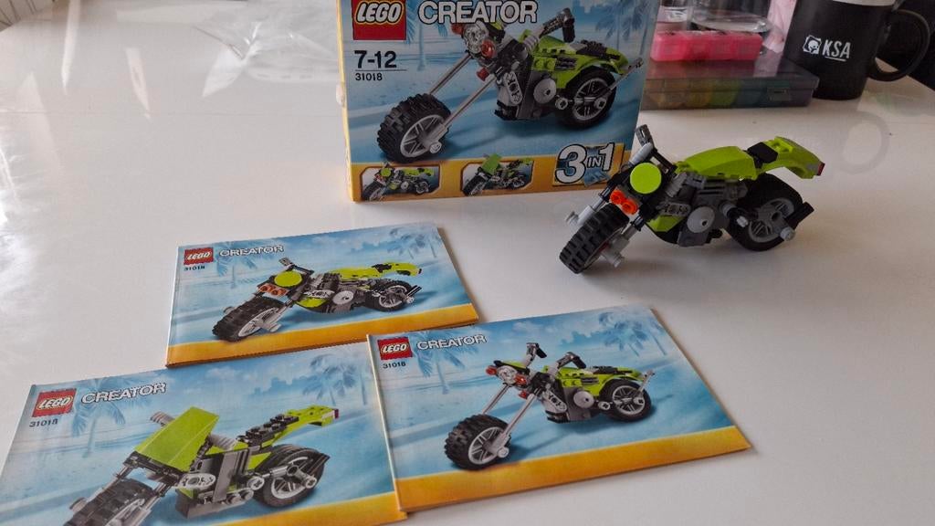 Lego creator set 31018, Kinderen en Baby's, Speelgoed | Duplo en Lego, Lego, Ophalen of Verzenden, Zo goed als nieuw, Compleet