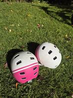 Fietshelmen Decathlon roze/wit, Fietsen en Brommers, Ophalen