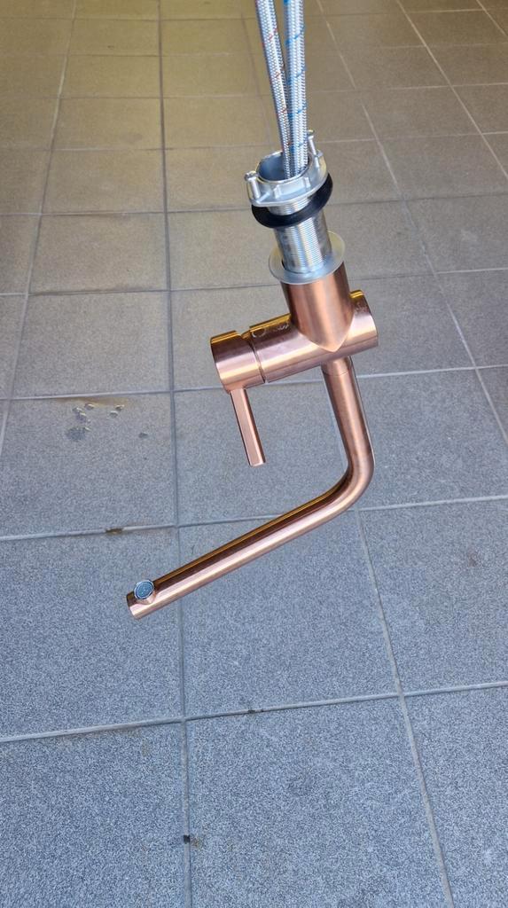 Mitigeur Franke luxe cuivré, Doe-het-zelf en Bouw, Sanitair, Zo goed als nieuw, Kraan, Ophalen