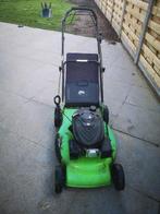 Grasmachine benzine zelftrekker, Tuin en Terras, Grasmaaiers, Ophalen, Gebruikt, Opvangbak, Benzine-grasmaaier