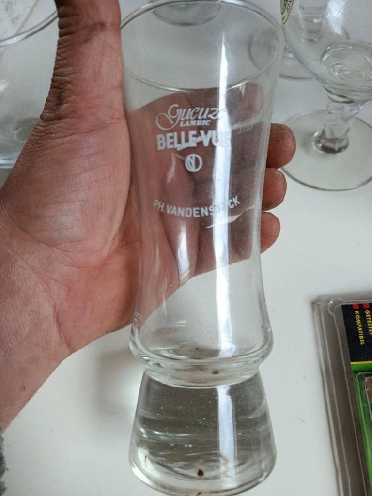 Gueuze bellevue et mort subite, Collections, Verres & Petits Verres