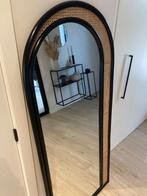 Luxe Spiegel Rotan Bamboo 171x74cm, Ophalen, 50 tot 100 cm, 150 tot 200 cm