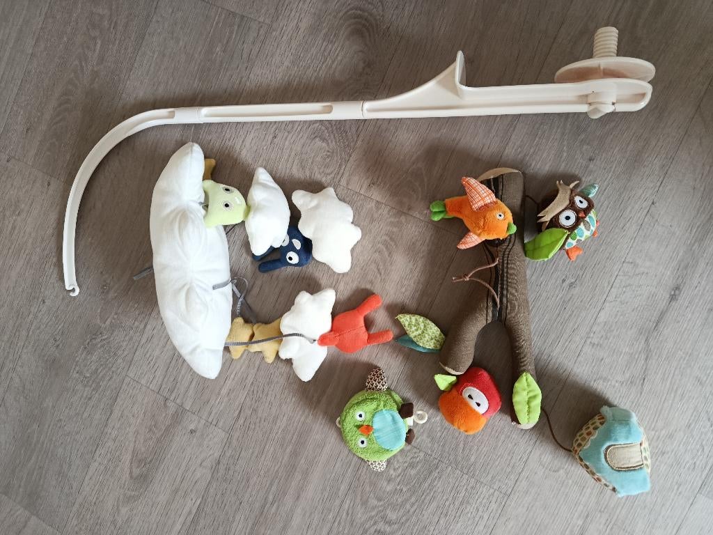 Mobiel met muziek, Kinderen en Baby's, Ophalen, Gebruikt, Mobiel, Met geluid