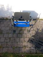 Visbak en voetsteun, Ophalen