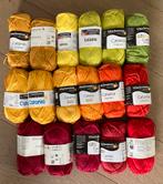 Lot catania 17 bollen van 50 gr, Hobby & Loisirs créatifs, Tricot & Crochet, Enlèvement ou Envoi, Neuf, Tricot ou Crochet, Laine ou Fils