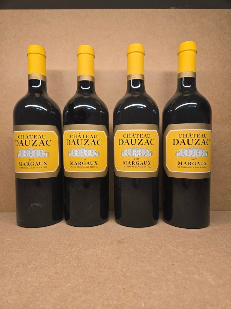 4x Ch Dauzac 2016 (Margaux Grand Cru Classé), Collections, Enlèvement