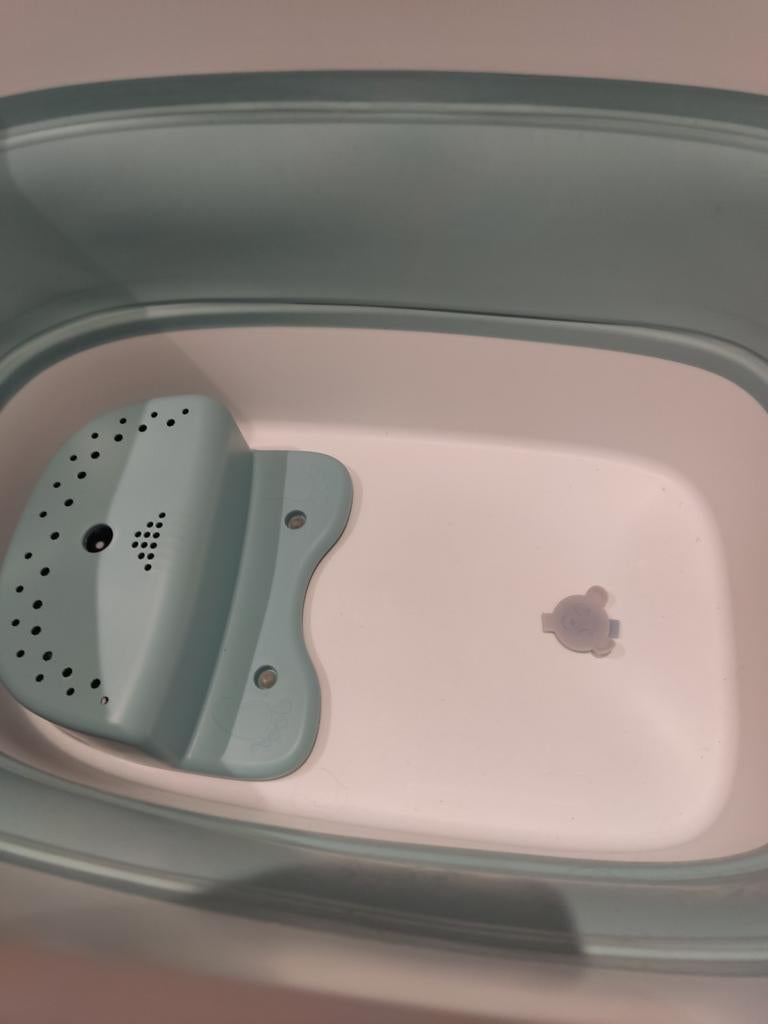 Inklapbaar kinderbadje, Ophalen