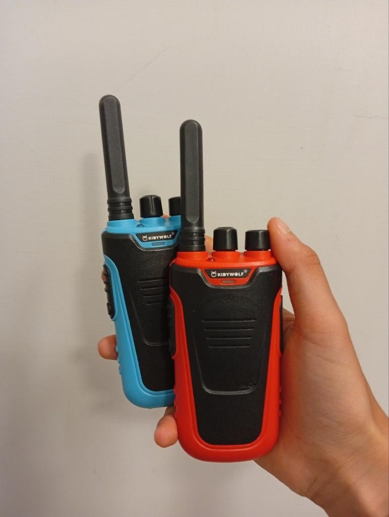 Kidywolf Walkie Talkies, Ophalen, 5 tot 15 km, Zo goed als nieuw, Portofoon of Walkie-talkie