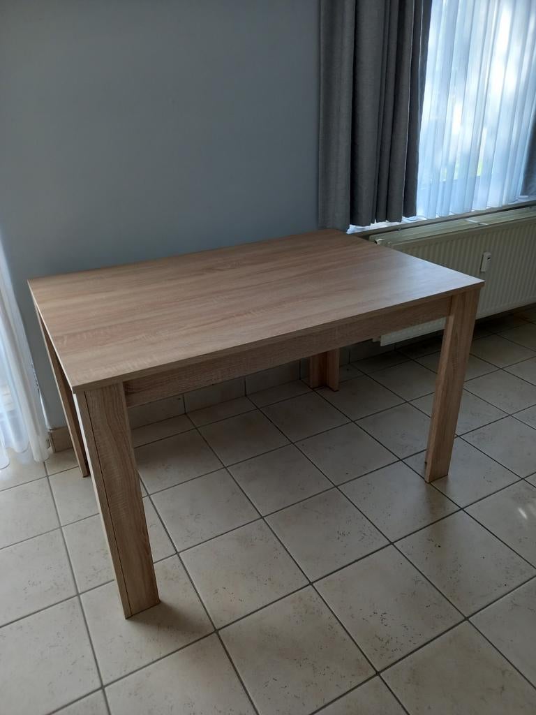 Keukentafel, Huis en Inrichting, Tafels | Eettafels, Ophalen, 100 tot 150 cm, 50 tot 100 cm, Zo goed als nieuw