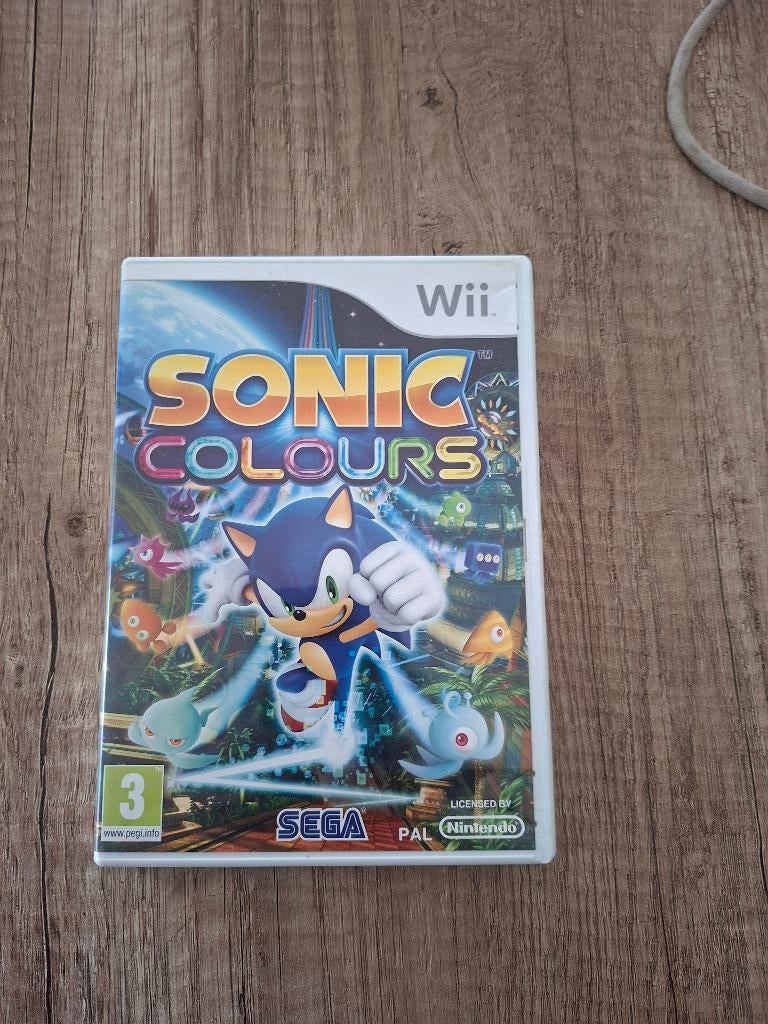 Jeu Nintendo Wii Sonic Colours ++++++++, Enlèvement ou Envoi, Utilisé, Aventure et Action, À partir de 3 ans