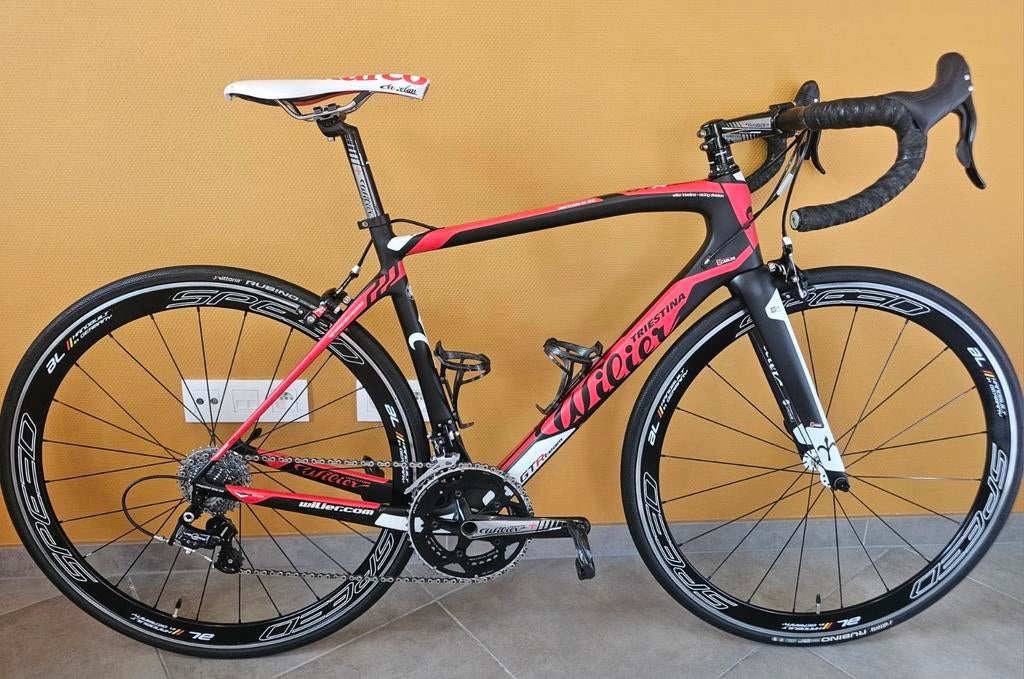 Wilier GTR Team Carbon | Campagnolo / 50cm (M) | Nieuwstaat!, Fietsen en Brommers, Fietsen | Racefietsen, Zo goed als nieuw, Carbon