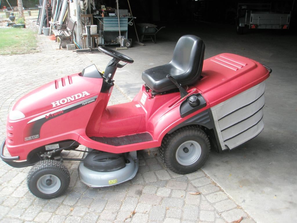 honda zitmaaier, Ophalen