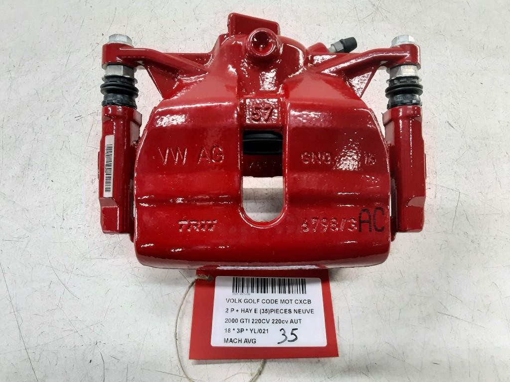 REMKLAUW LINKS VOOR Volkswagen Golf VII (AUA) (5Q0105DR), Auto-onderdelen, Remmen en Aandrijving, Volkswagen, Gebruikt