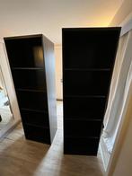 Bibliothèque billy noir (2 pour €50), Maison & Meubles, Enlèvement, Utilisé