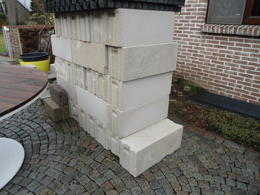 36 ytong blokken 60 cm x 25 cm x 20 cm tand en groef, Doe-het-zelf en Bouw, Metselstenen, Ophalen