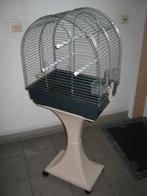 Grote Parkiet kooi met stander., Ophalen, Gebruikt, Metaal, Vogelkooi