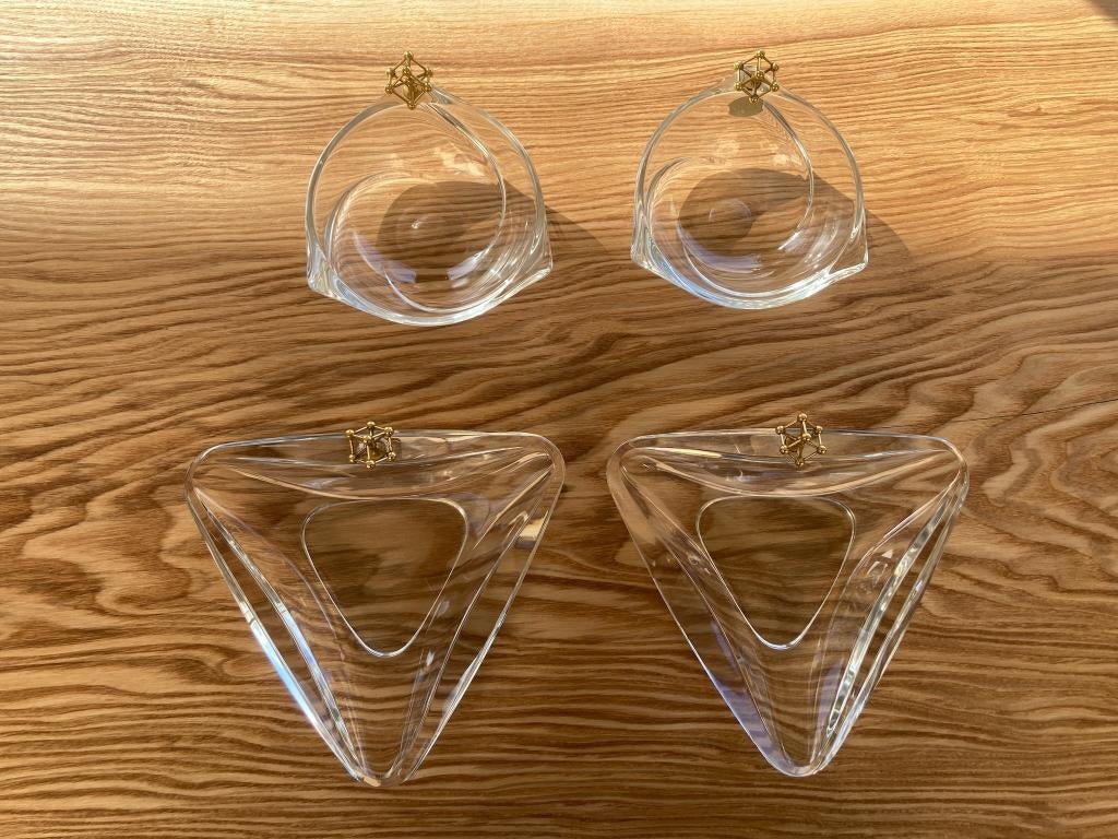 Cendriers Val Saint Lambert Atomium Expo 1958, Antiquités & Art, Enlèvement ou Envoi