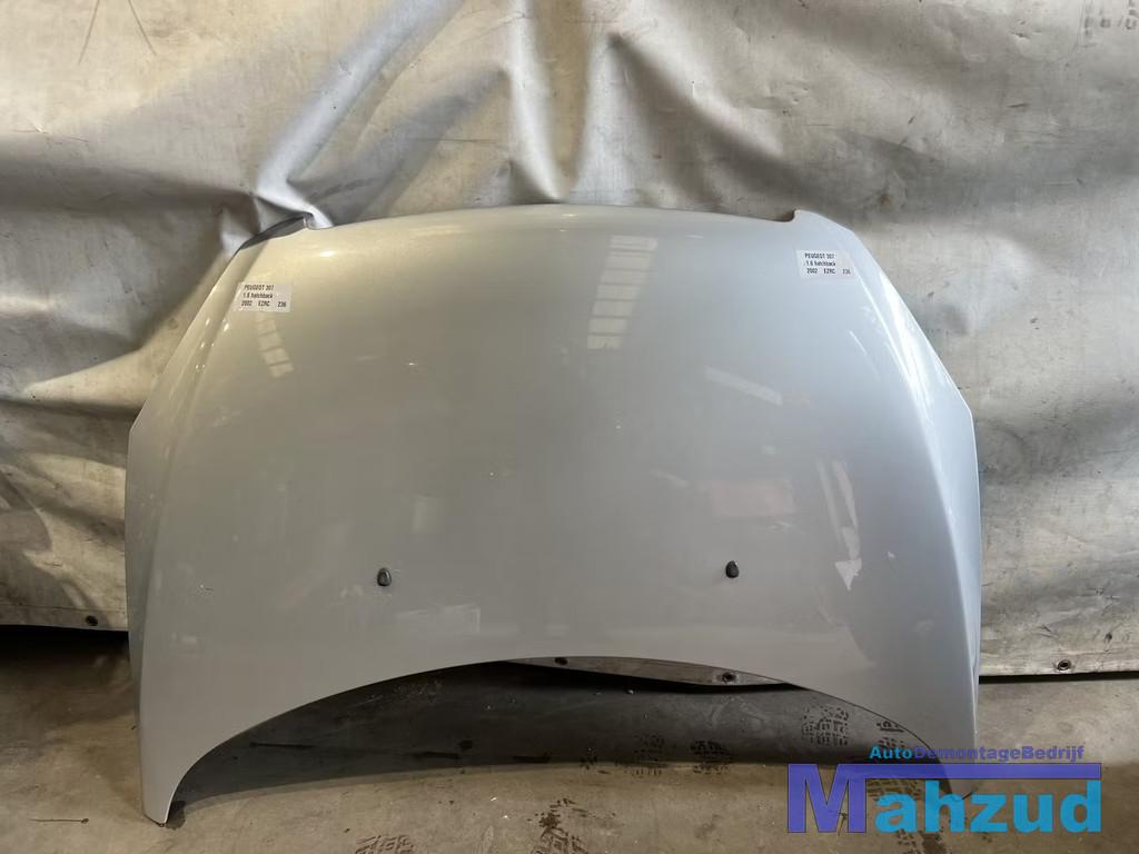 PEUGEOT 307 Hatchback zilver EZRC motorkap 2000-2009, Auto-onderdelen, Carrosserie, Motorkap, Peugeot, Gebruikt