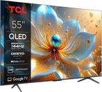 TCL QLED TV (Google TV) 55inch (nieuw), TV, Hi-fi & Vidéo, Télévisions, Neuf, Autres marques, QLED, 120 Hz