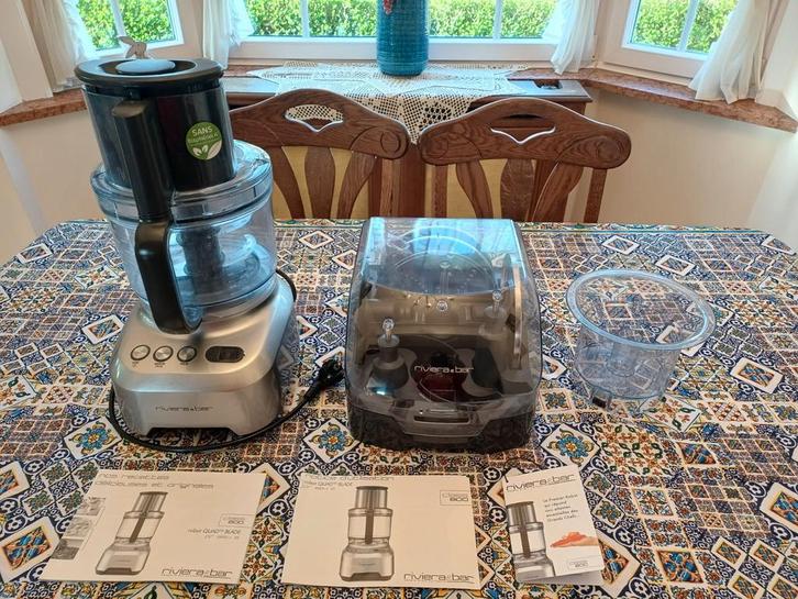 Robot multifonction Riviera & Bar Quad Blade PR854A, Elektronische apparatuur, Keukenmixers, Zo goed als nieuw, Ophalen