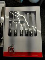 Bestekset 2x5 mes/vork + 12 steakmessen, Huis en Inrichting, Keuken | Bestek, Ophalen, Bestekset