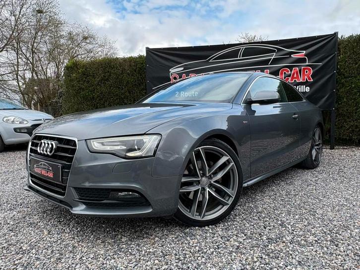 Audi A5 Coupé 2.0Tdi S-Line Boite Auto/Gps/Cuir/Garantie1an!, Auto's, Audi, Bedrijf, Te koop, A5, Diesel, Euro 5, Coupé, 2 deurs