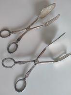 2 verzilverde slalepels., Antiek en Kunst, Antiek | Bestek, Ophalen