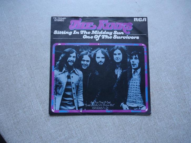 7" The KINNKS - Sitting in the midday sun, Cd's en Dvd's, Vinyl Singles, Single, Verzenden