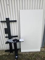 Bureau debout réglable électrique 160x80cm, Maison & Meubles, Enlèvement, Électrique, Comme neuf, Bureau