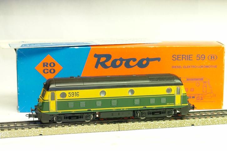 ROCO 5916 DIESEL DE LIGNE SNCB NMBS AC MARKLIN ANALOGIQUE, Hobby & Loisirs créatifs, Trains miniatures | HO, Utilisé, Locomotive