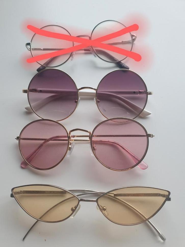 Brillen met gewone glazen (voor toneel of als accessoire), Handtassen en Accessoires, Zonnebrillen en Brillen | Dames, Ophalen of Verzenden