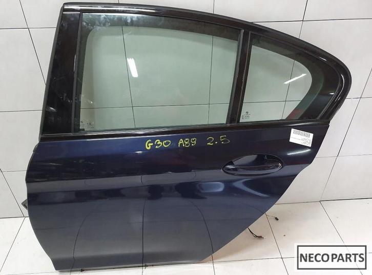 BMW 5 SERIE G30 G31 PORTIER DEUR A89 KLEUR ALLES LEVERBAAR, Auto-onderdelen, Carrosserie, Achterklep, BMW, Achter, Gebruikt, Ophalen of Verzenden