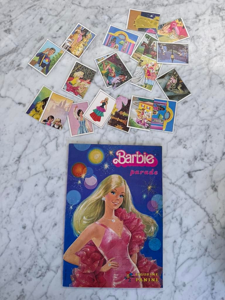 Album d'autocollants Panini Barbie 1978, Collections, Enlèvement ou Envoi, Comme neuf
