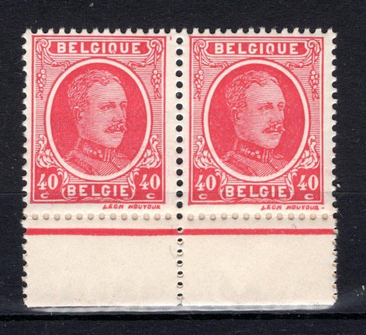 202 MNH 1922 - Z.M. Koning Albert 1 (2 stuks), Ophalen of Verzenden, Postfris, Postfris