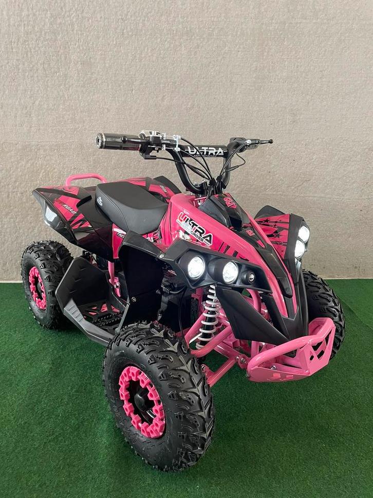 Nieuwe Ultra 1200 watt 48V elektrische roze kinder quad, Enfants & Bébés, Jouets | Extérieur | Véhicules à batterie, Neuf, Enlèvement