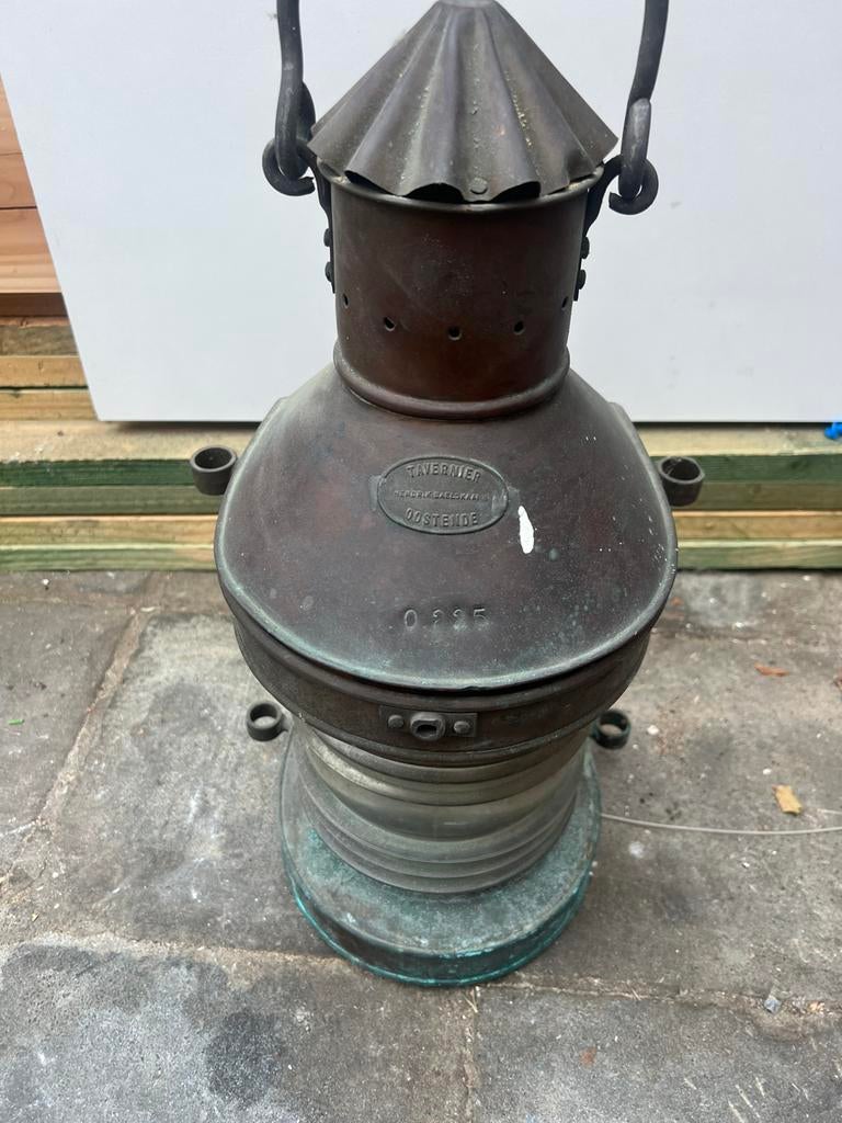 Scheepslamp, Collections, Marine, Enlèvement, Utilisé