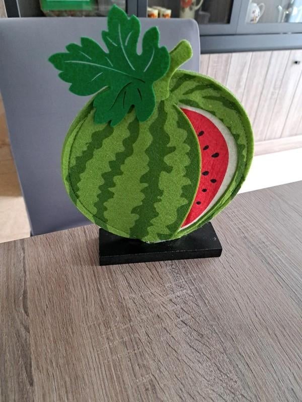 Decoratie watermeloen, Maison & Meubles, Accessoires pour la Maison | Tableaux à écrire & Proverbes, Enlèvement ou Envoi, Comme neuf