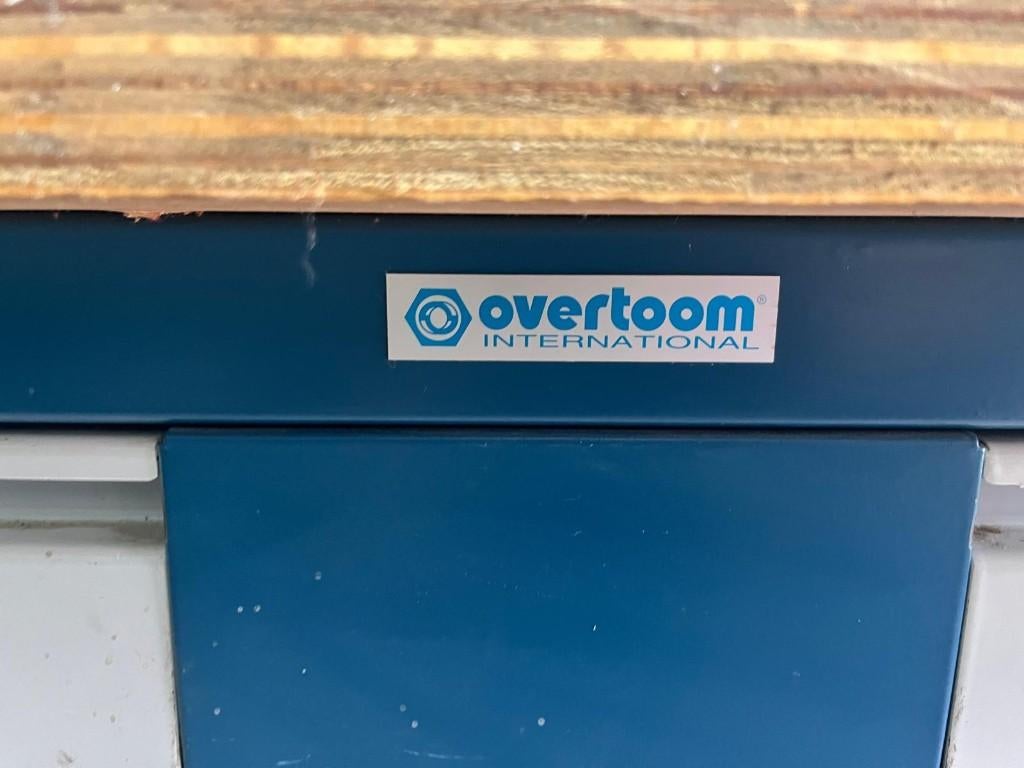 Werkbank Overtoom 150 x 76 x 85 cm Blauw, Ophalen, Zo goed als nieuw, 120 tot 170 cm